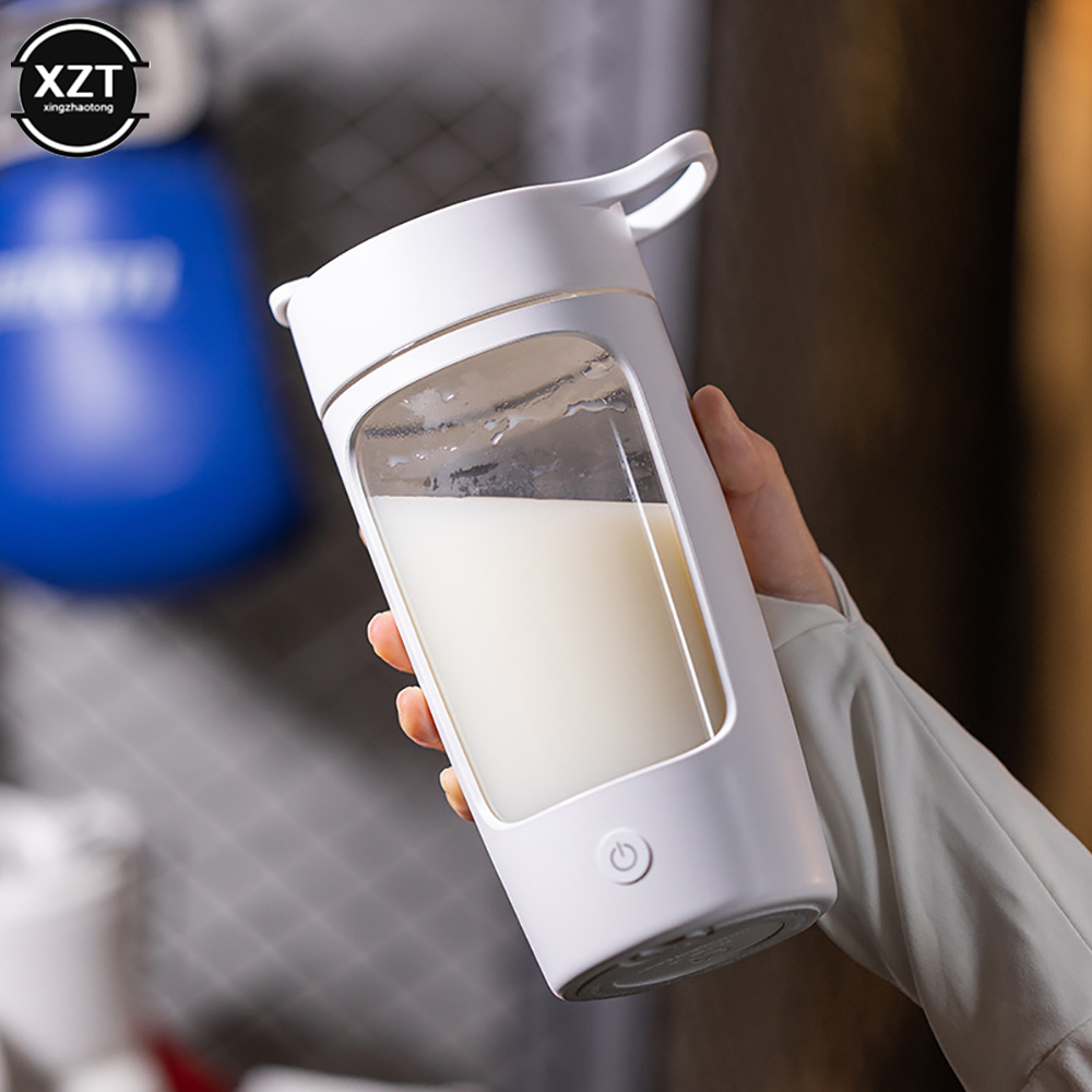 Nutrition And Fitness - 650Ml elektrikli Protein çalkalama şişesi USB