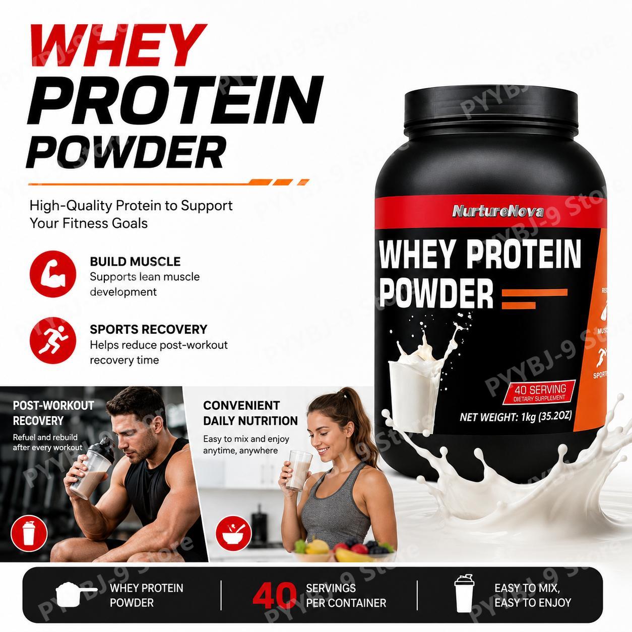 Nutrition Of Fitness - NurtureNova Whey Protein Tozu Süt Aromalı