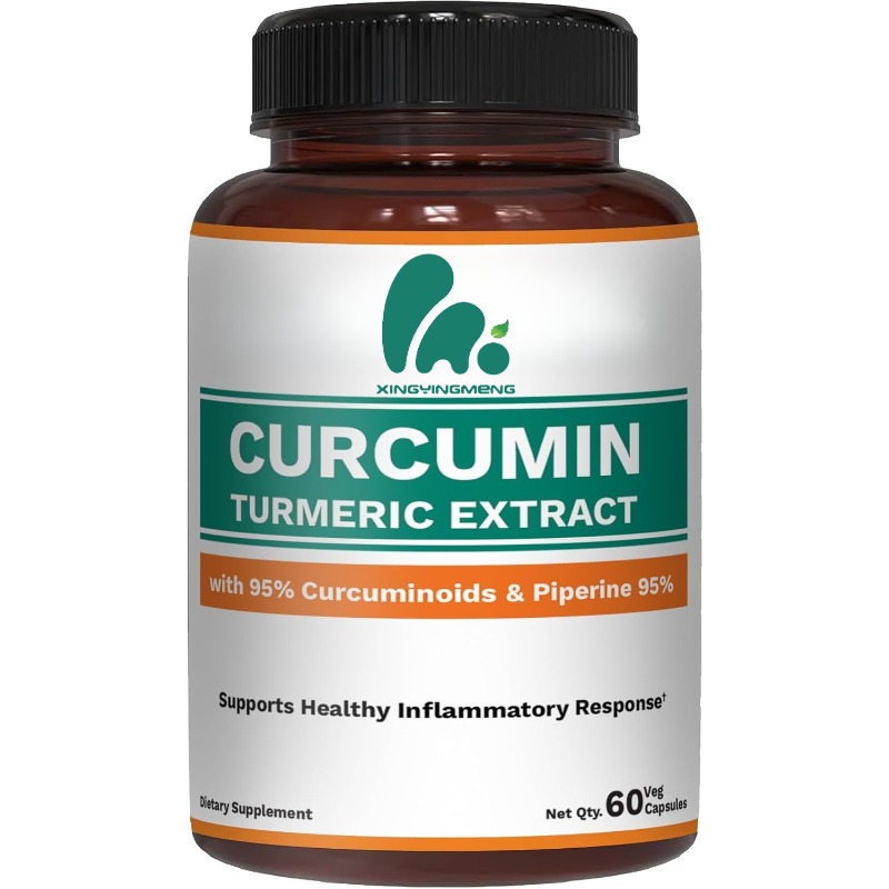 Turmeric Curcumin Capsule - Beslenme Kurkumin Zerdeçal Takviyesi %95 Kurkumin