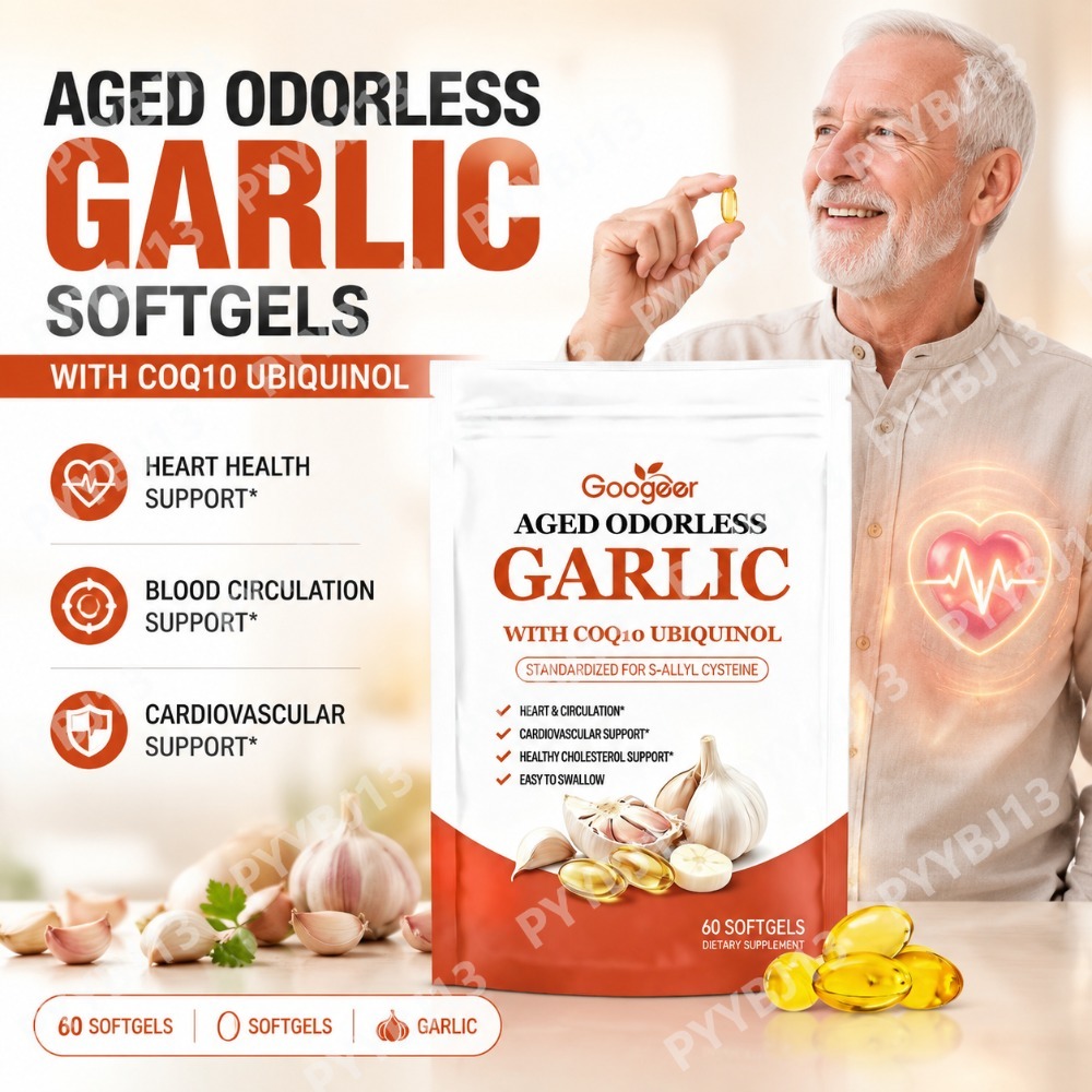 Coq10 Ubiquinol Softgel - Googeer Eski Tip Kokusuz Sarımsak Ekstraktı