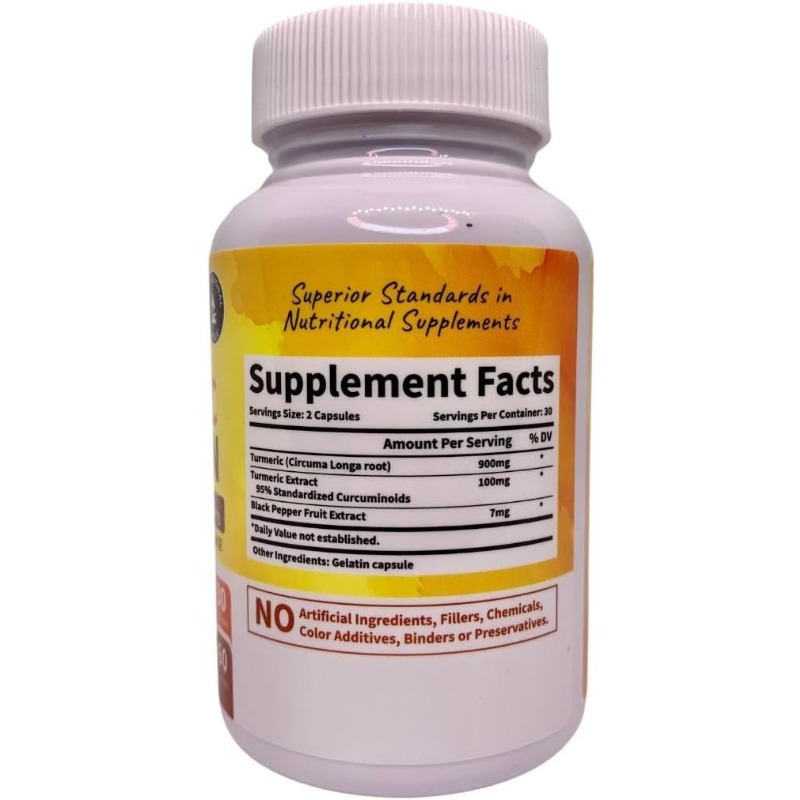 Zerdeçal Kurkumin ve Bioperine - Turmeric Curcumin Capsule incelemesi ve fiyatı
