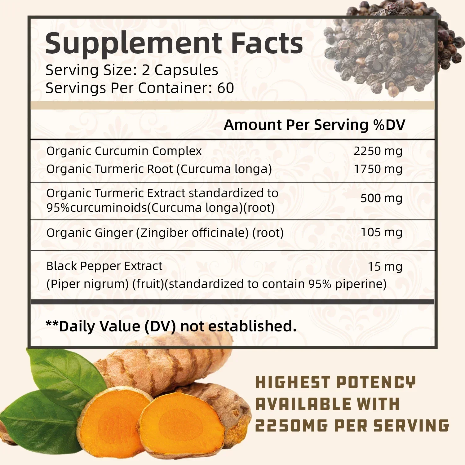 Zerdeçal Kurkumin - %95 Kurkum - Turmeric Curcumin Capsule incelemesi ve fiyatı