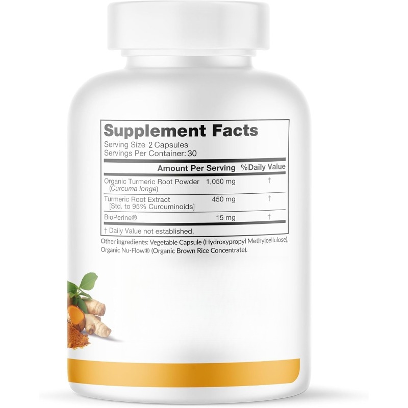 Zerdeçal Kurkumin ve BioPerine - Turmeric Curcumin Capsule incelemesi ve fiyatı