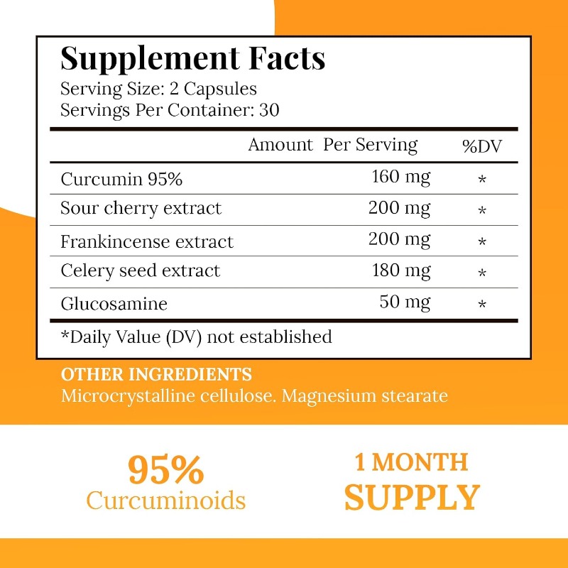 Kurkumin %95 Glukozamin İçerir - Turmeric Curcumin Capsule incelemesi ve fiyatı